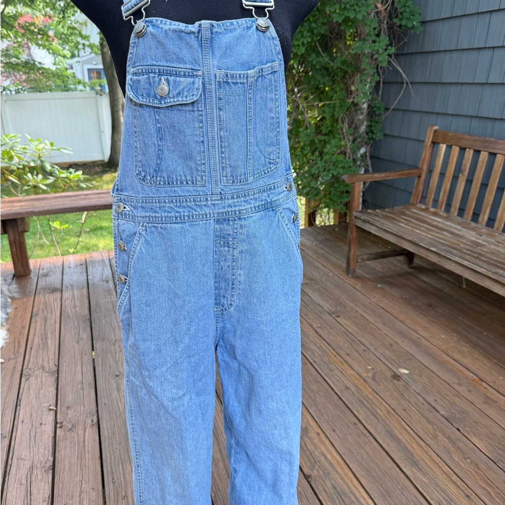 Vintage 1990s GAP Denim Overalls | Light Wash | Women’s | Made in USA Style